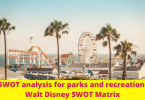 SWOT analysis for parks and recreation in 2022-Walt Disney SWOT Matrix