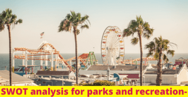 SWOT analysis for parks and recreation in 2024 - Walt Disney SWOT Matrix