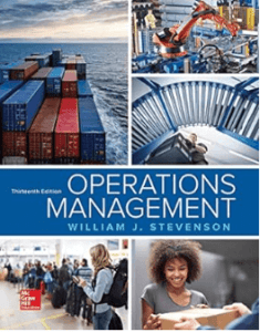 Operations and Supply Chain Management by William J. Stevenson, the best operations management book for intermediate leanrers in 2024.