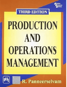Production and Operations Management by Panneerselvam, the best book on production and operations management in 2024.